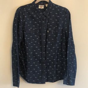 Levi’s Denim Jean Button Down Shirt